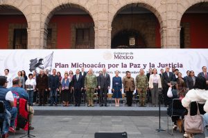 Con Plan Michoacán, la Presidenta inicia la recuperación de nuestro estado: Morón