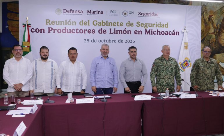 Michoacán listo para recibir a Harfuch y Trevilla para reforzar la seguridad: Bedolla