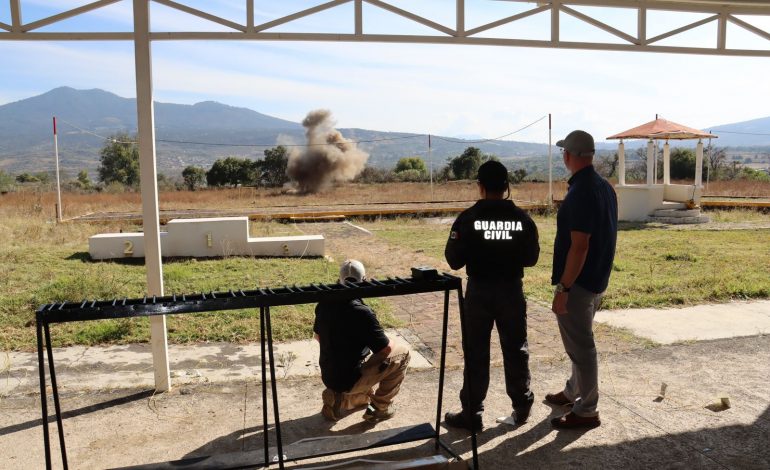 SSP y FBI dan inicio a capacitación en manejo de artefactos explosivos