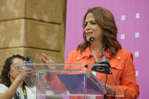 Fabiola Alanís: El desarrollo con justicia social es la base de una paz duradera en Michoacán