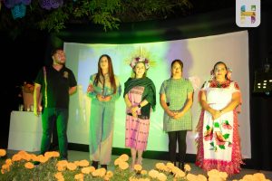 En la Casa de la Cultura, Se realizó la Fiesta Más Viva de Todas, con música, danza, concurso de Catrinas y Catrines.