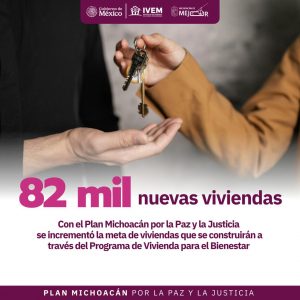 Con Plan Michoacán se construirán 82 mil nuevas viviendas: IVEM