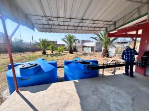 Cecytem Morelia adopta captación de lluvia para beneficio de 1,300 estudiantes