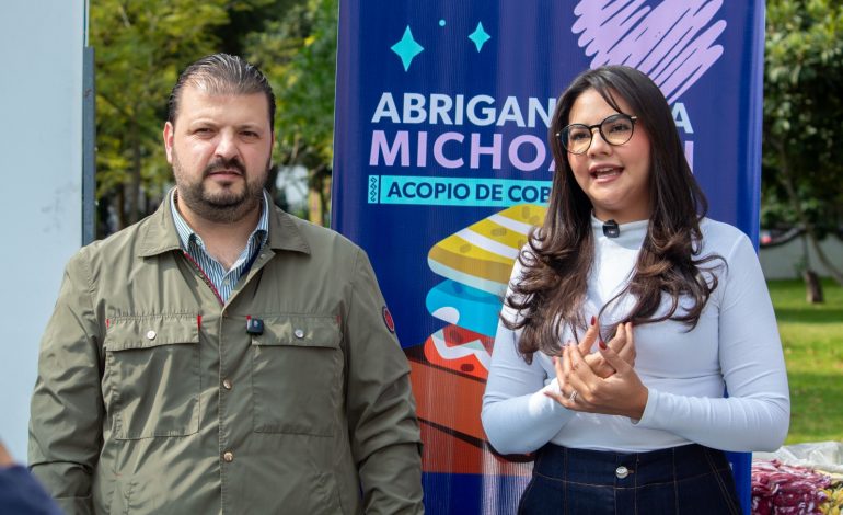 Invita DIF estatal a la colecta de cobijas Abrigando a Michoacán 2025
