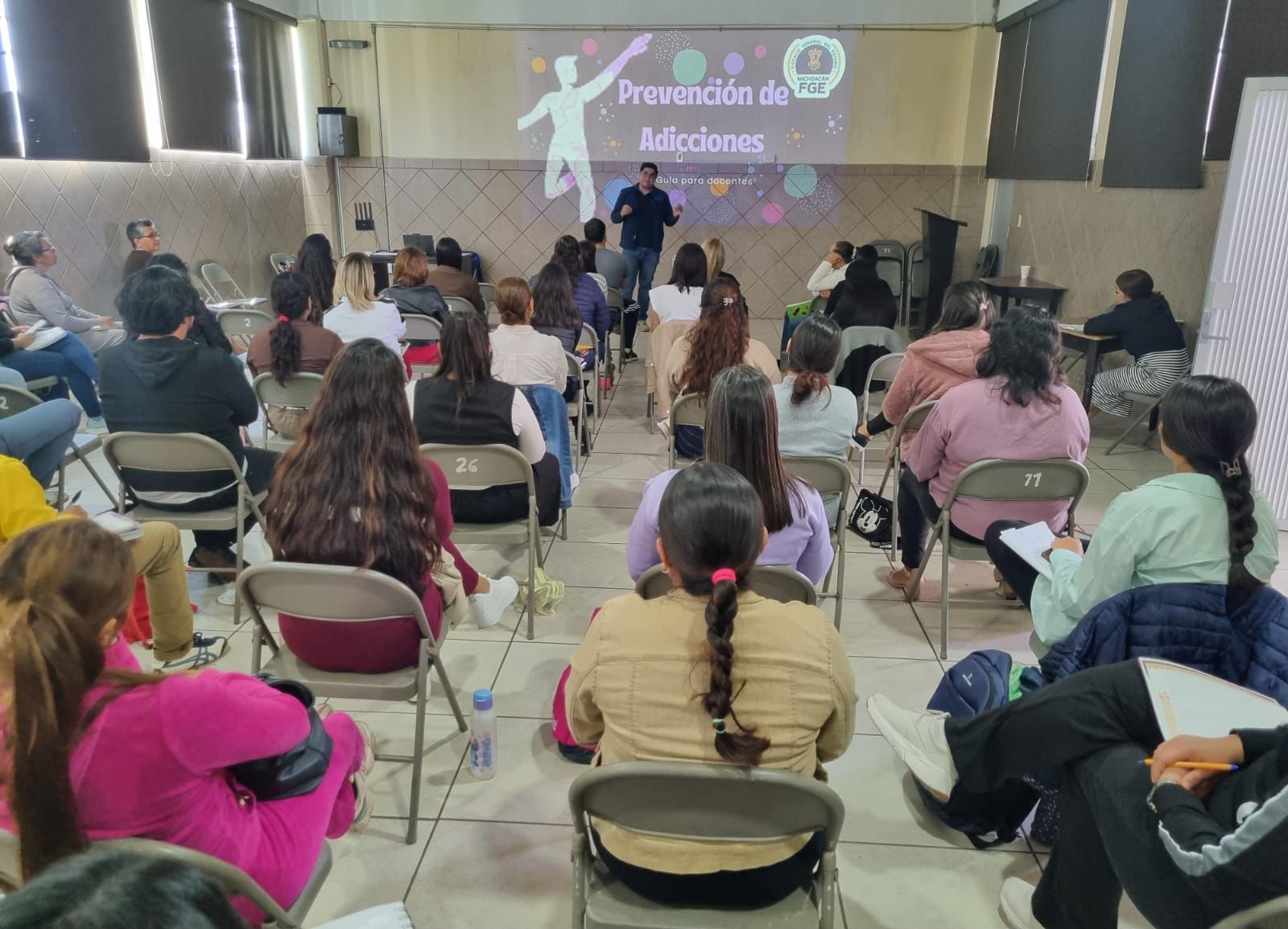 FGE fortalece acciones de prevención de la violencia y promoción de la cultura de la paz en centros educativos de Michoacán