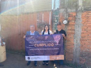 CMASC logra acuerdo reparatorio y restitución de inmueble a su legítima propietaria en Uruapan