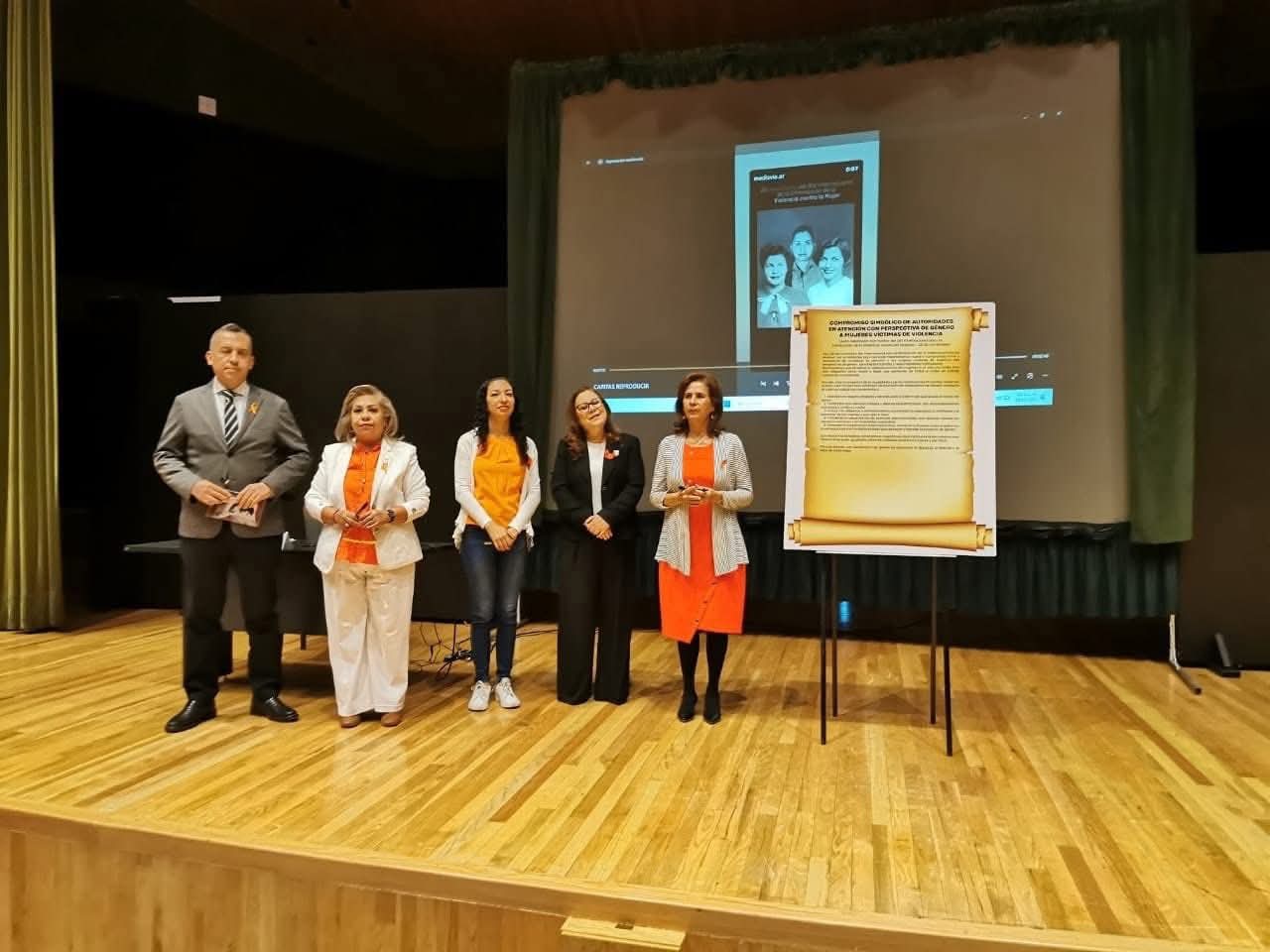 FGE, SEIMUJER e INMUJER firman acuerdo simbólico para fortalecer la atención digna y libre de violencia a mujeres de la región