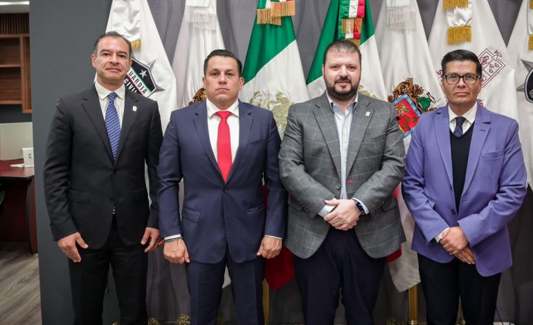 Da Raúl Zepeda posesión a José Antonio Cruz Medina como nuevo titular de la SSP