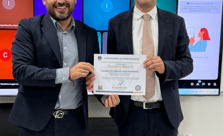 FGE imparte capacitación “Medicina Legal en la Ciencia Forense” a personal de la Tríada Investigadora