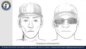 Solicita FGE apoyo ciudadano para identificar a dos hombres buscados por autoridades de Guanajuato