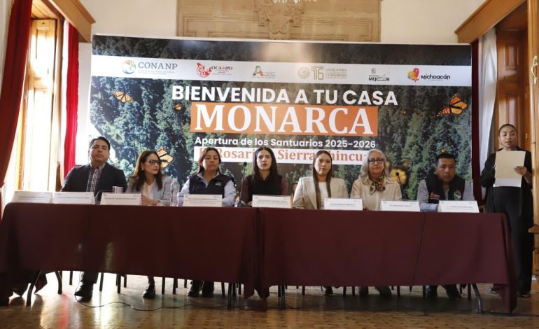 76 Legislatura fortalece acciones en pro de la conservación y cuidado de santuarios de la mariposa monarca