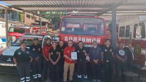Francia y Zitácuaro reactivan alianza en favor del cuerpo de bomberos