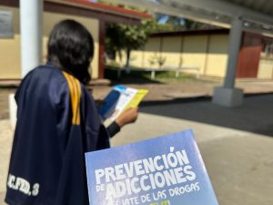 SSM llevó jornada informativa contra las adicciones a secundaria de Morelia