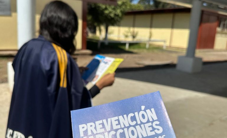 SSM llevó jornada informativa contra las adicciones a secundaria de Morelia