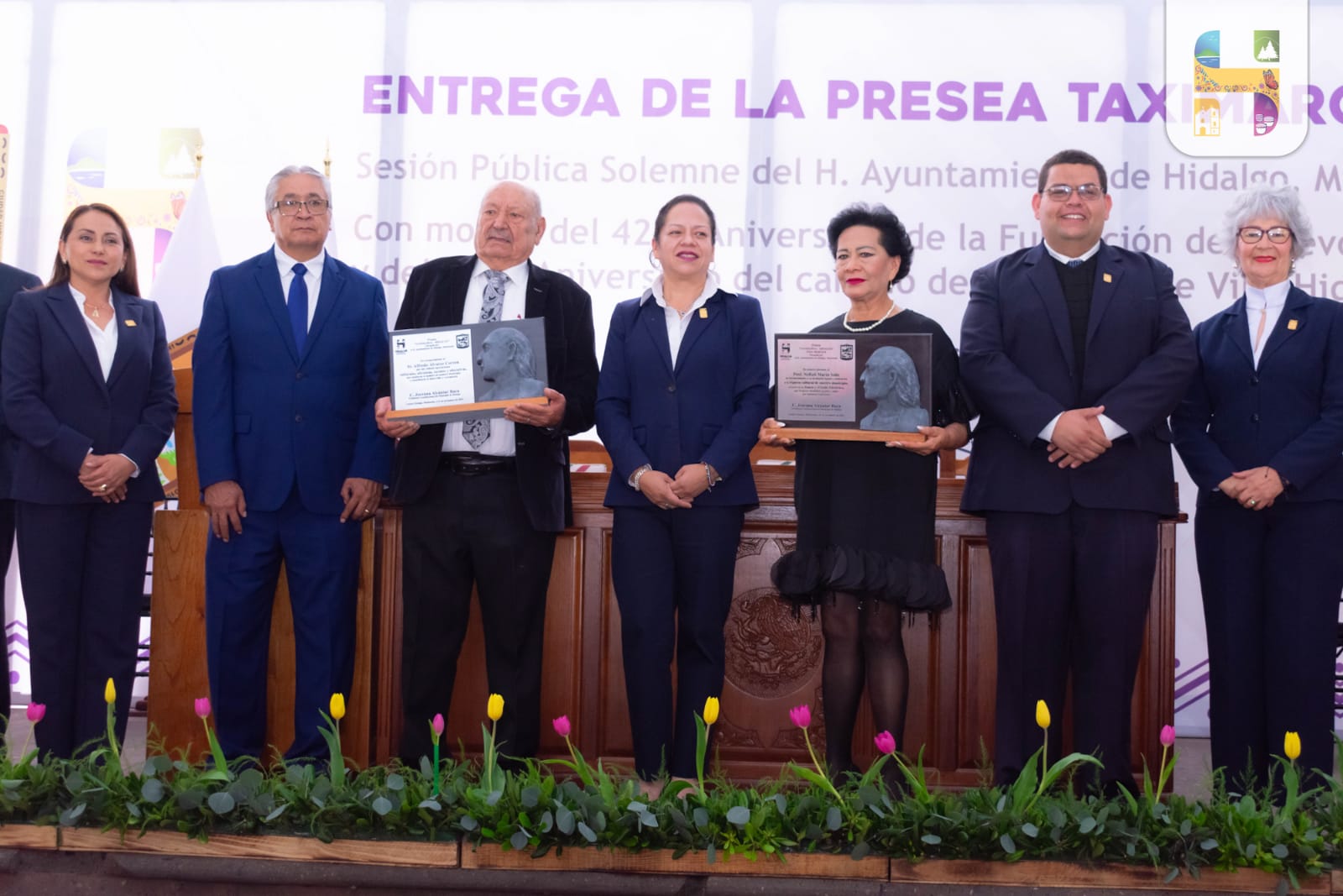 El Ayuntamiento de Hidalgo, llevó a cabo la Sesión Publica Solemne conmemorativa de la Fundación Taximaroa y el  Aniversario del cambio de Topónimo de Villa Hidalgo a Ciudad Hidalgo.
Así como la Entrega de la Presea Taximaroas-Hidalgo 2025.