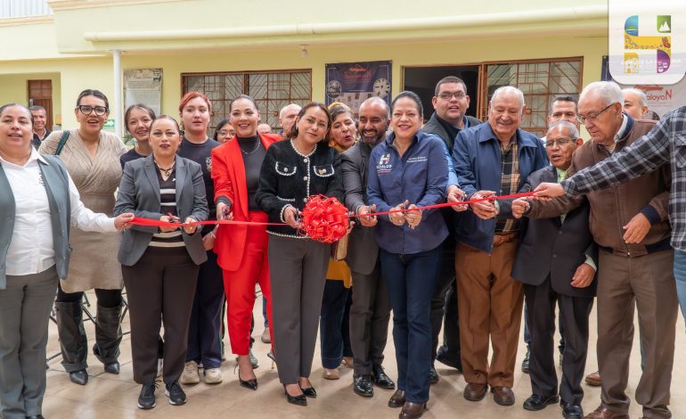 Jeovana Alcántar, inauguró la Segunda Etapa de la Techumbre del Museo Tlaximaloyan.