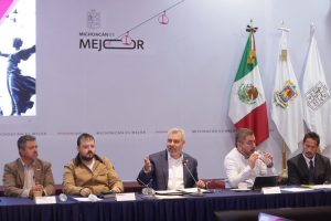 Con la incorporación del sector empresarial, avanza la integración del Plan Michoacán por la Paz y la Justicia: Bedolla