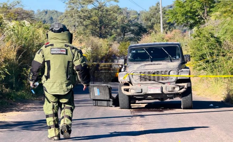 Desactivados dos artefactos explosivos improvisados en Madero: SSP.