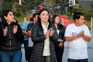 Susy Ruiz entrega Unidad Deportiva renovada y equipada: Impulso al deporte en San Lorenzo.
