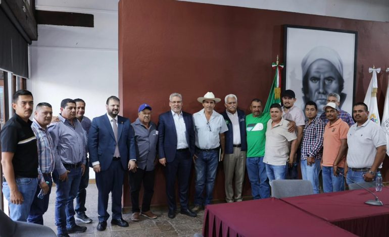 Ratifica Bedolla apoyo de precio de garantía para el arroz a productores.