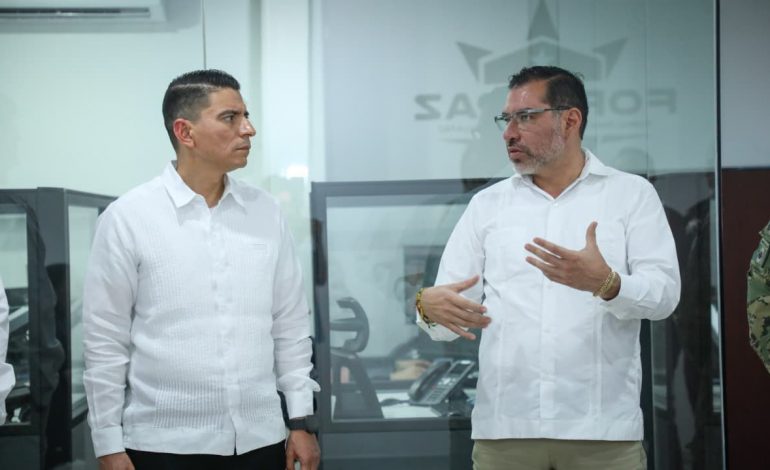 Secretarías de Seguridad Pública de Michoacán y Guerrero consolidan coordinación operativa.