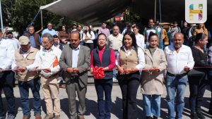 La Presidenta Municipal de Hidalgo, inauguró la Primer Expo Agrotianguis Regional 2025 “La Tierra Nos Une, El Campo Nos Conecta”.
