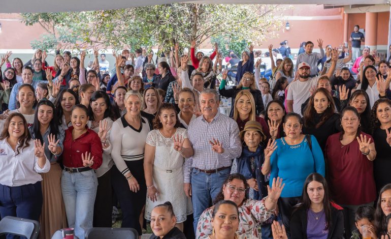 Las mujeres son las protagonistas de la transformación y del Plan Michoacán: Morón
