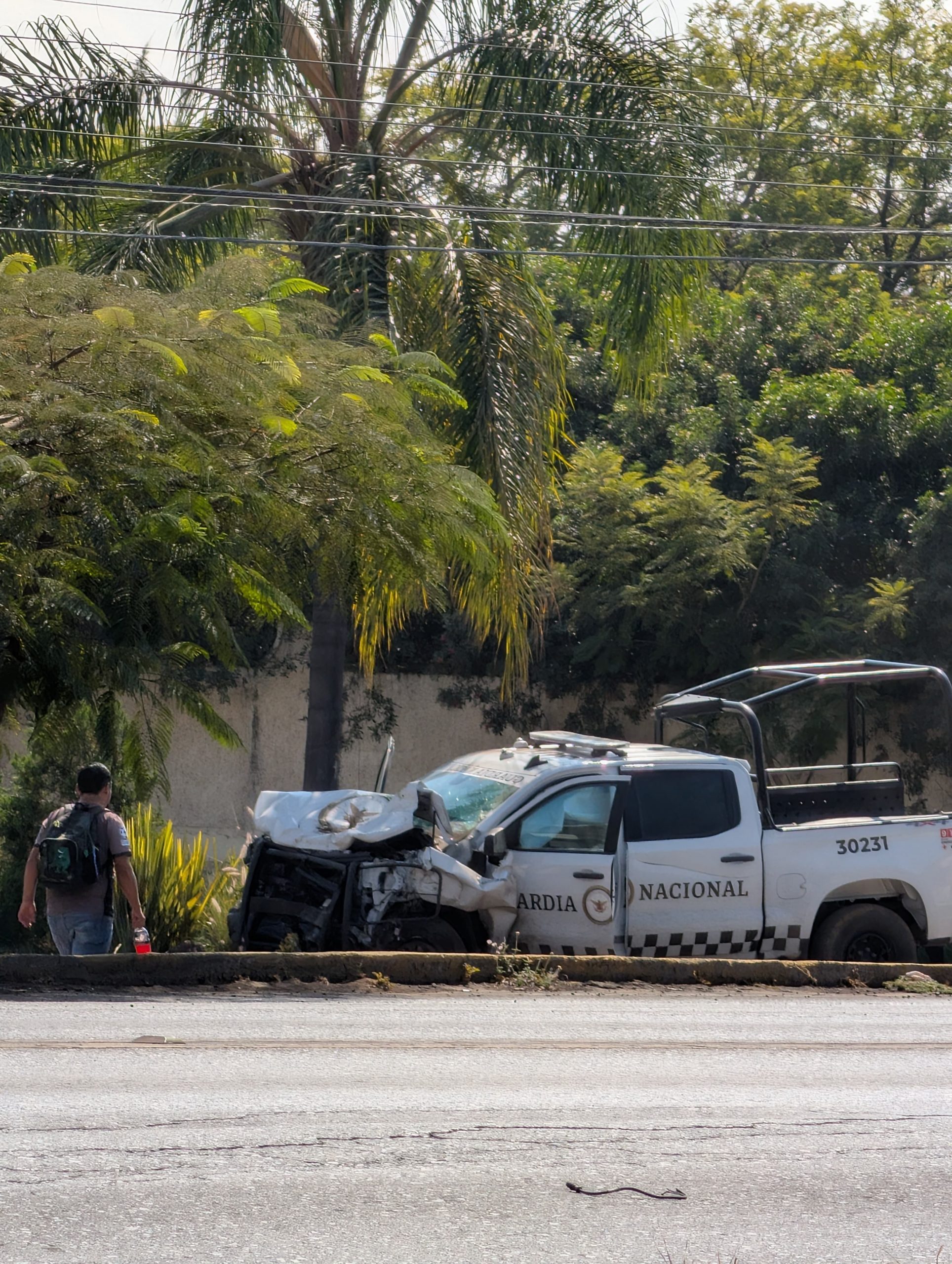 Mujer y dos niños mueren tras choque entre una patrulla de la GN y 4 vehículos particulares, en Zamora 