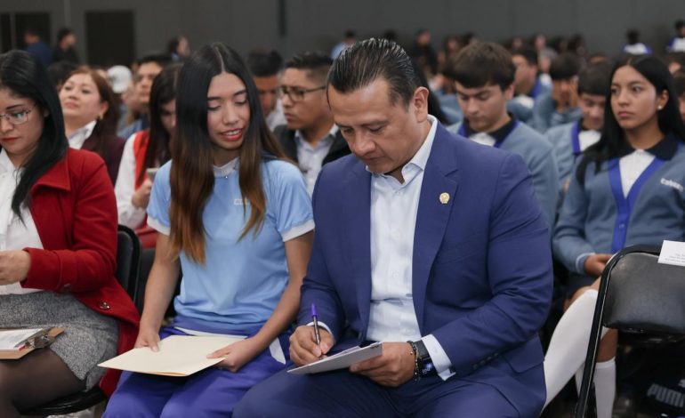 Realiza FGE foro preventivo dirigido a estudiantes del COBAEM para fortalecer valores y el uso responsable de redes sociales.
