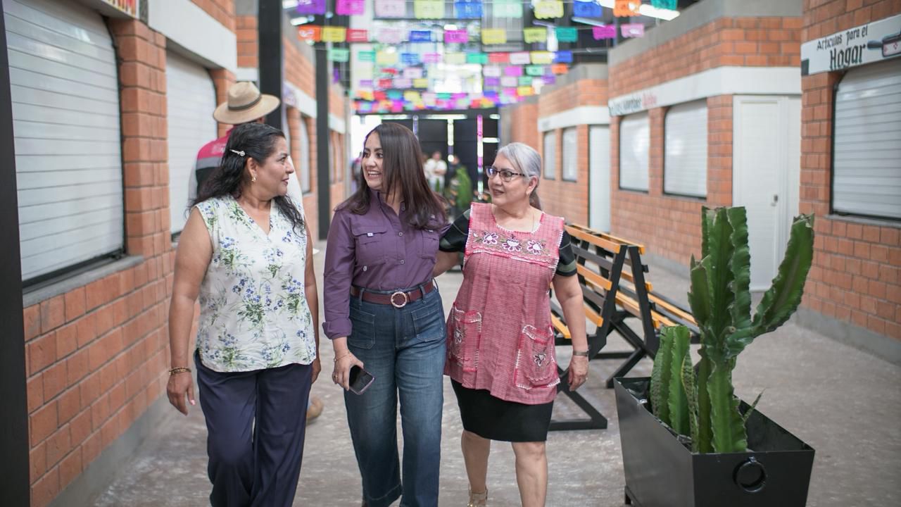 Uruapan continúa la transformación con nuevo Mercado Poniente: Gladyz Butanda. 