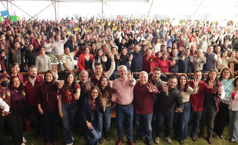 Más de 3 mil seccionales de Morena refrendan su apoyo a Bedolla y a la 4T; alistan movilización al Zócalo.