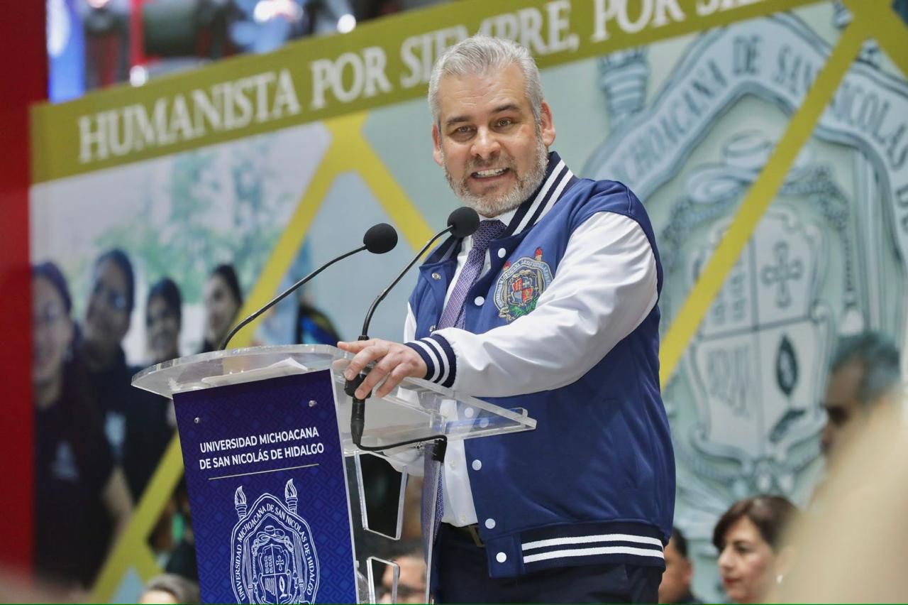 Bedolla, gobernador que más ha apoyado a la UMSNH.