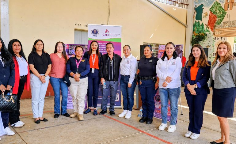 Fiscalía General refuerza acciones de prevención de la violencia contra las mujeres en Tzitzio