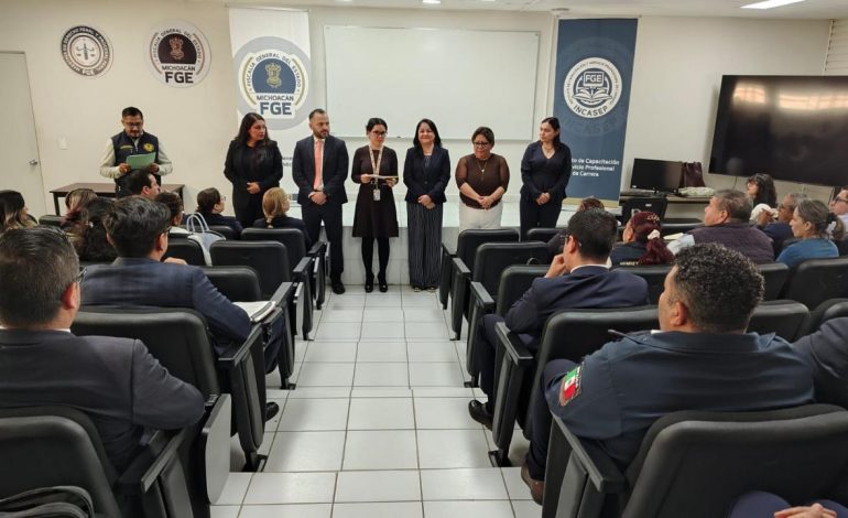 FGE fortalece capacidades del personal especializado con curso-taller en investigación de feminicidio y búsqueda de mujeres no localizadas