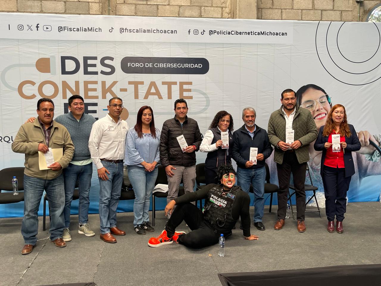 Fortalece FGE Michoacán, acciones preventivas para el uso adecuado de las redes sociales con estudiantes del CBTIS 181, en Paracho