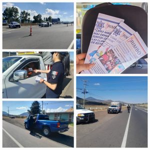 Guardia Civil Municipal de Irimbo refuerza recorridos de seguridad y vigilancia