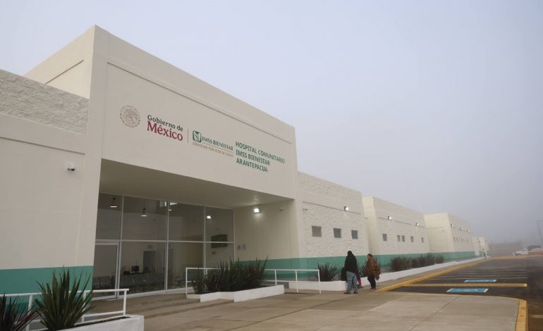 En marcha primera etapa del Hospital de Arantepacua, con 16 consultorios de especialidad