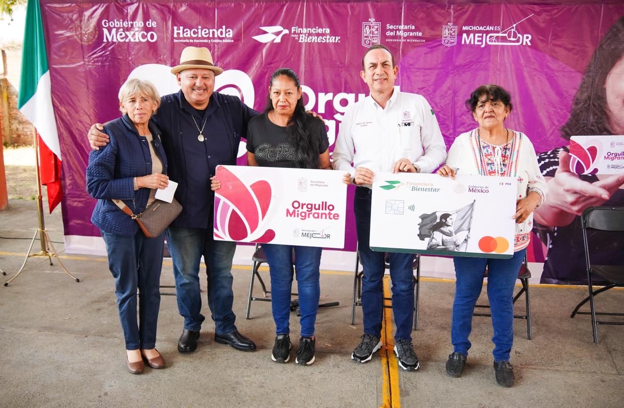 Semigrante consolida la tarjeta Orgullo Migrante con 1,500 familias beneficiadas