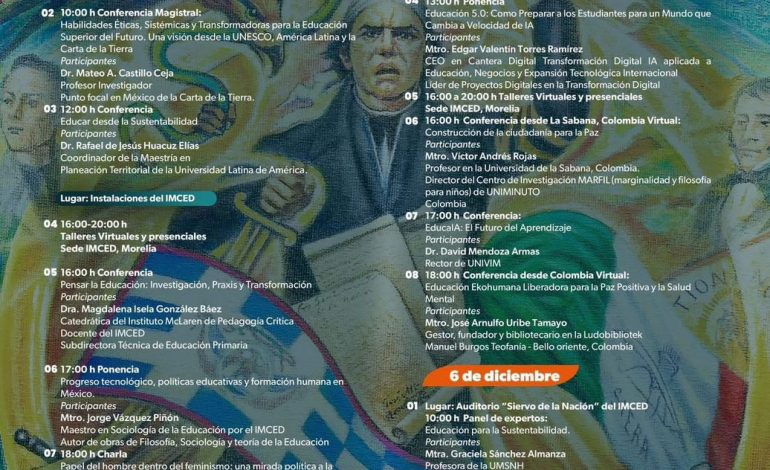 Foro académico internacional reunirá a más de mil participantes: Iemsysem