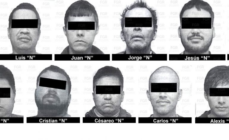 FGR OBTIENE SENTENCIA CONDENATORIA DE HASTA 13 AÑOS DE PRISIÓN EN CONTRA DE 11 PERSONAS