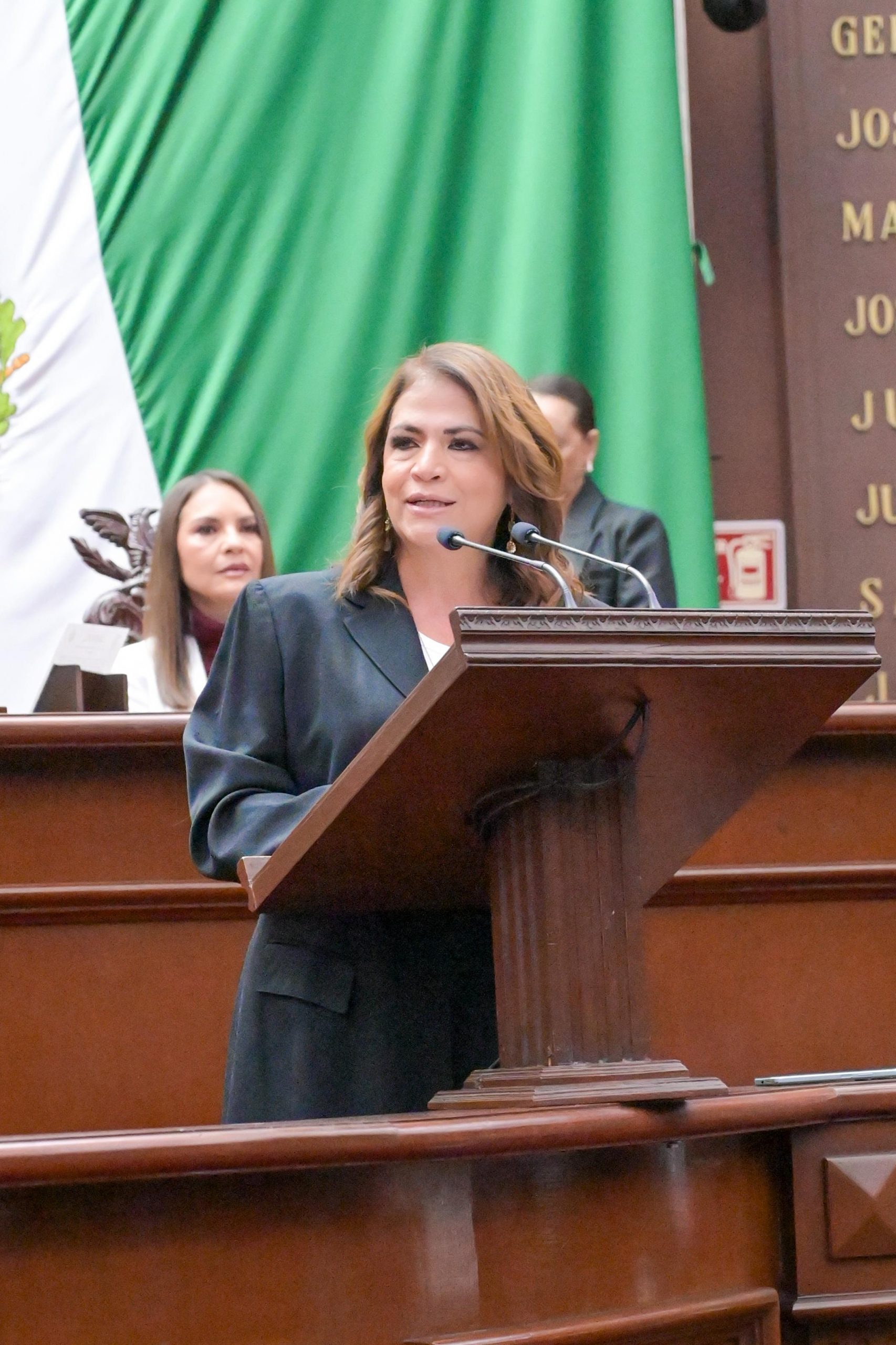 Llama Fabiola Alanís desde el Congreso de Michoacán a no regatear el apoyo al Plan Michoacán