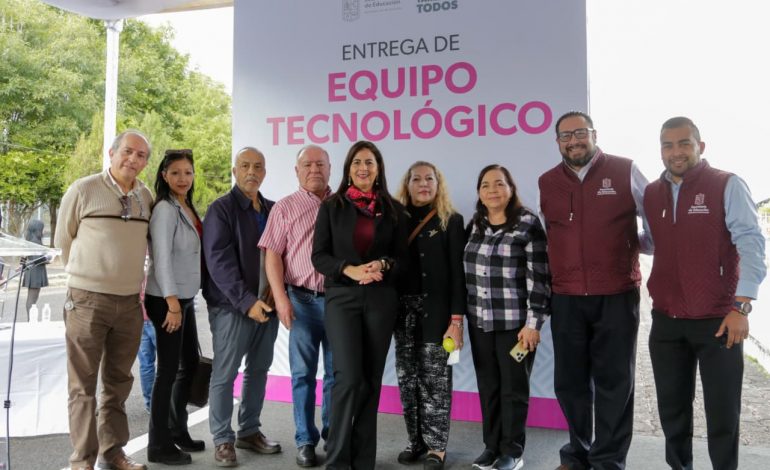 Impulsa SEE renovación tecnológica en escuelas: Gabriela Molina