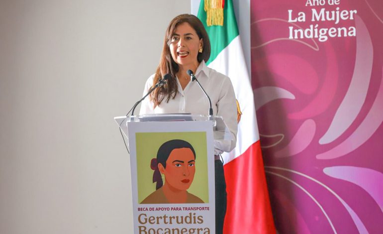 Inicia el próximo lunes registro para la Beca Gertrudis Bocanegra: Gabriela Molina