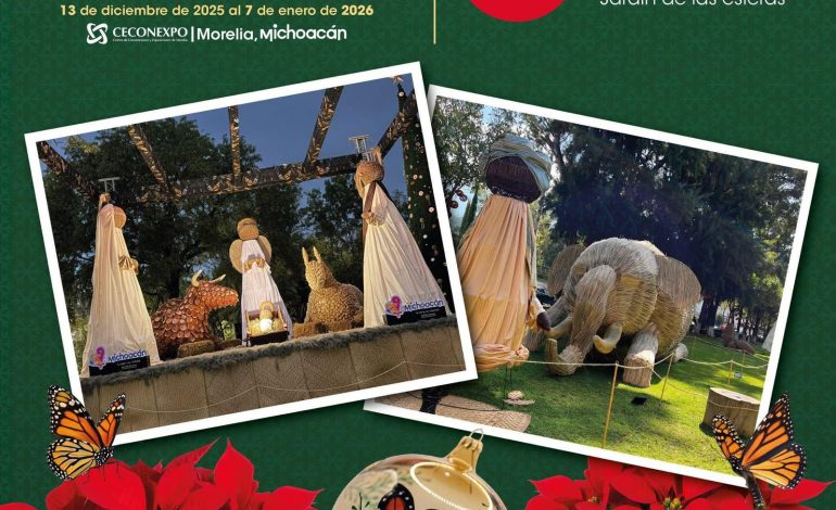 Asómbrate con el nacimiento artesanal monumental que estará en la Villa Navideña: Sectur