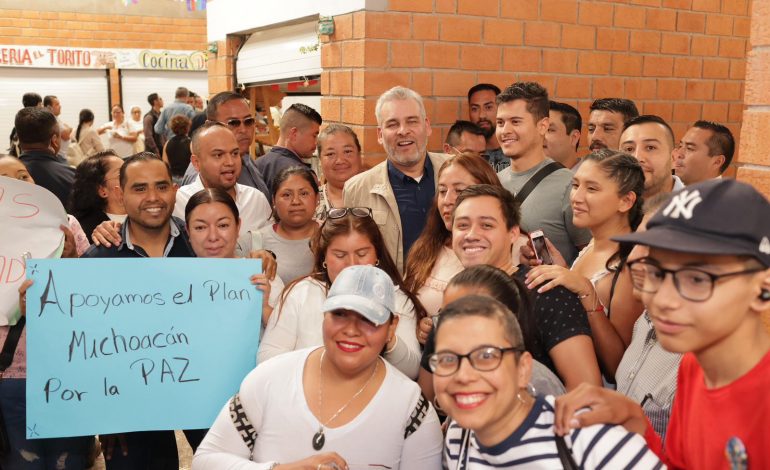 Teleférico conectará a miles con el nuevo Mercado Poniente de Uruapan: Bedolla