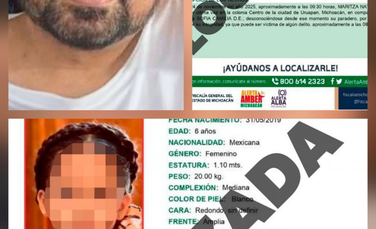 Localizan con vida en Nuevo León a menores y detienen a presunto feminicida de Maritza: SSP.