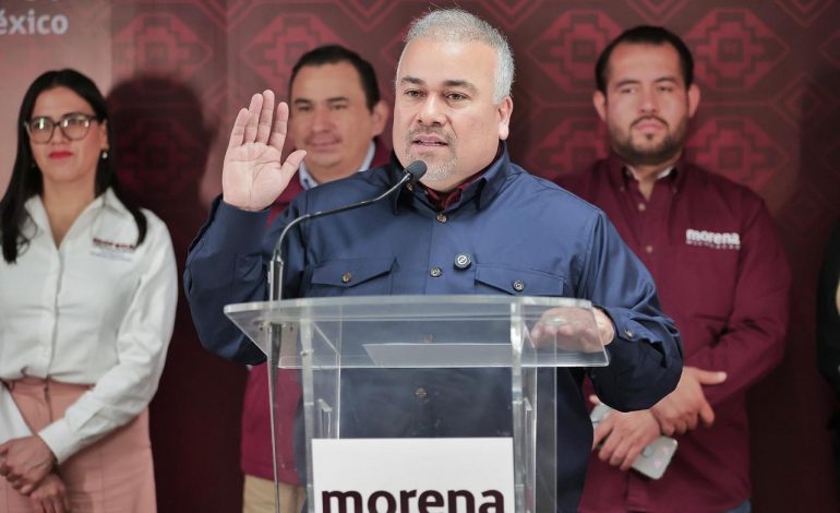 Más de 30 mil michoacanos celebrarán en el Zócalo 7 años de transformación: Jesús Mora