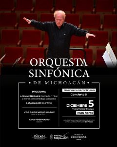 Osidem interpretará a Bottesini y Shostakovich en su quinto concierto de temporada