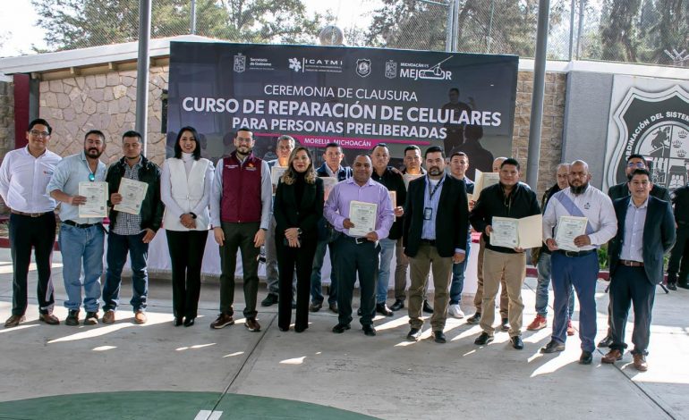 Preliberados del Sistema Penitenciario adquieren instrucción técnica para emprender negocios