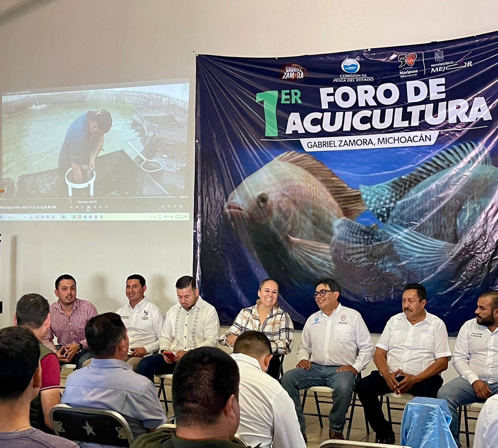 Compesca impulsa el desarrollo acuícola en Gabriel Zamora, con capacitación y tecnología